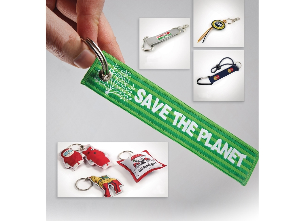 Textile Keychain